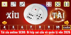 Tài xỉu online SC88: Bí kíp soi cầu và quản lý vốn 2026